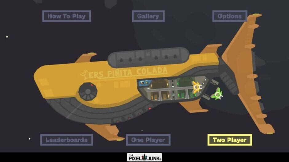 Screenshot from PixelJunk Shooter