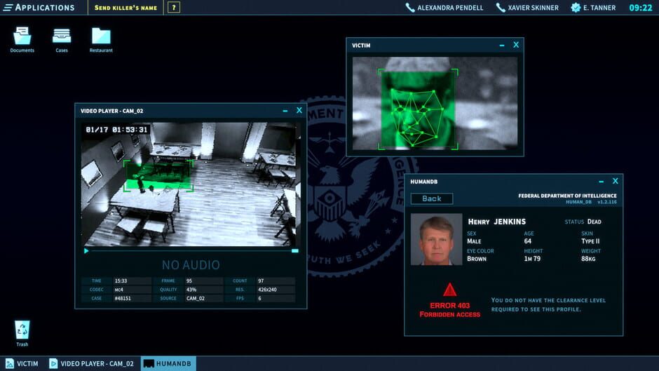 Screenshot from The Operator