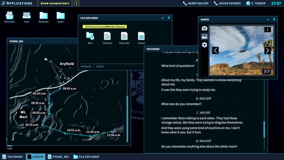 Screenshot from The Operator