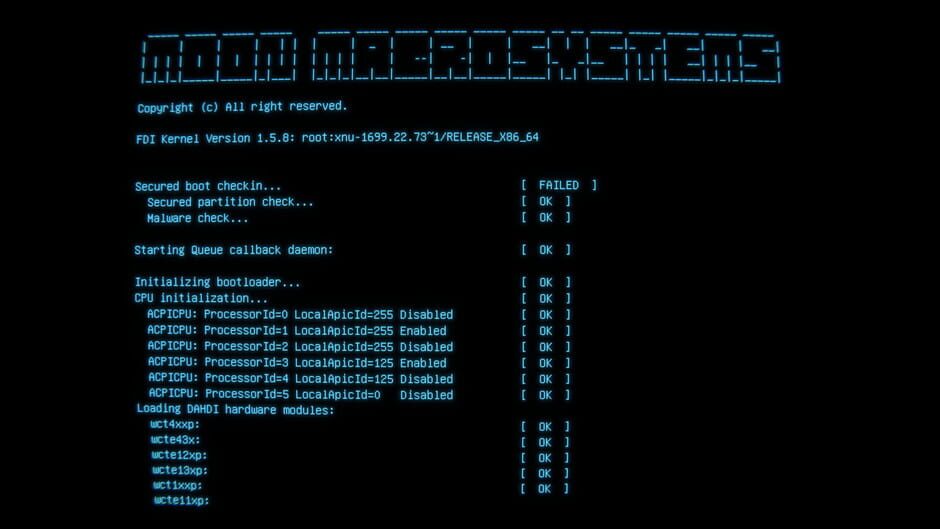 Screenshot from The Operator