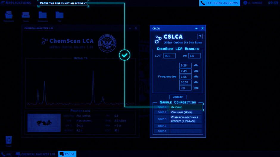Screenshot from The Operator