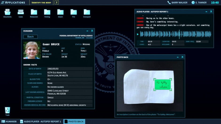 Screenshot from The Operator