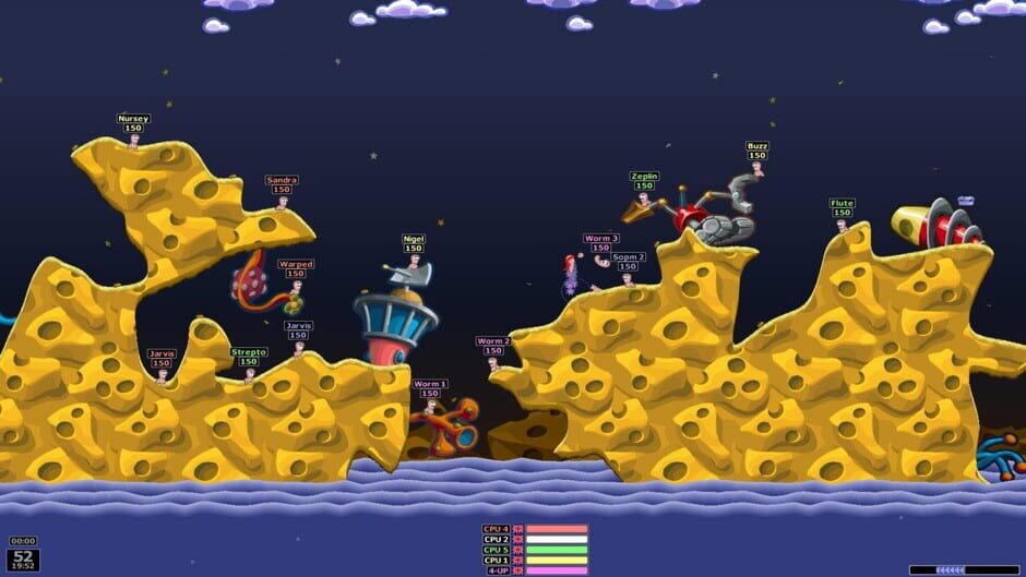 Screenshot from Worms Armageddon