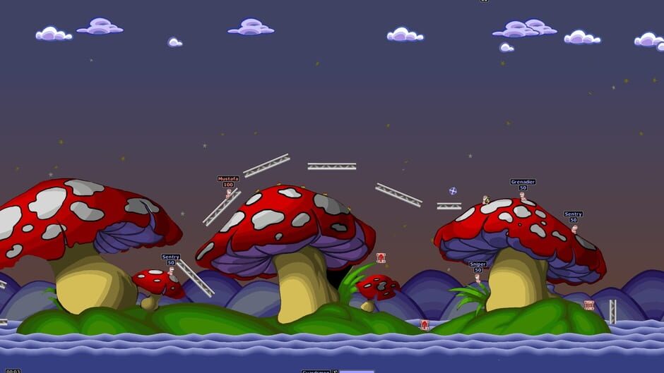 Screenshot from Worms Armageddon