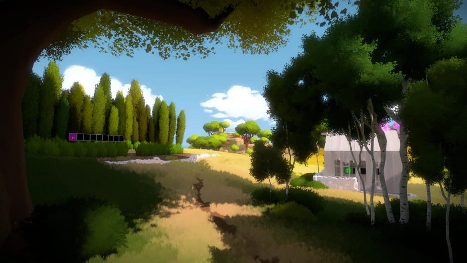 Screenshot from The Witness