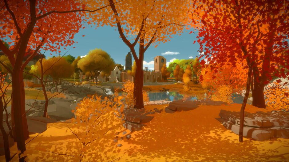 Screenshot from The Witness