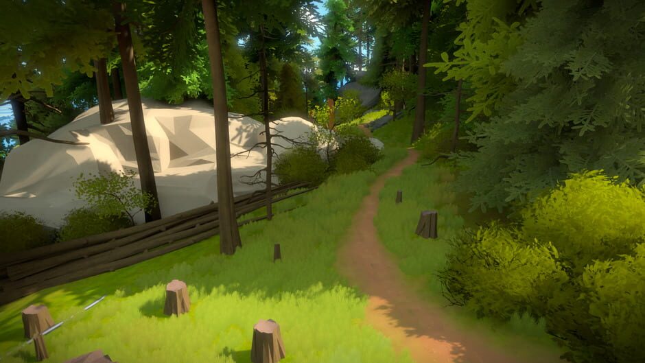 Screenshot from The Witness
