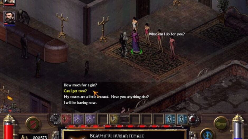 Screenshot from Arcanum: of Steamworks and Magick Obscura