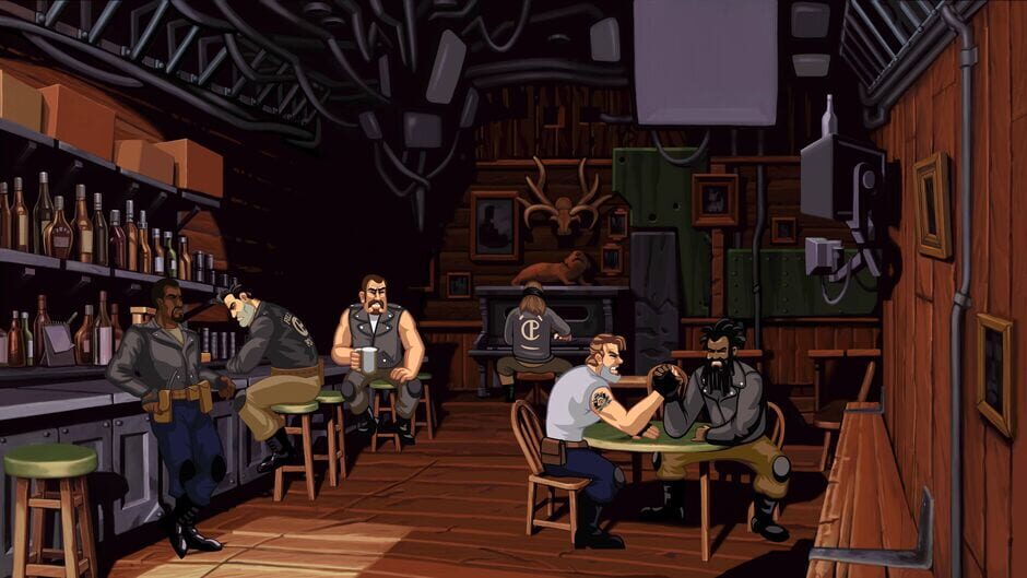 Screenshot from Full Throttle Remastered