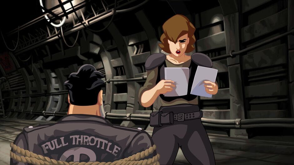 Screenshot from Full Throttle Remastered