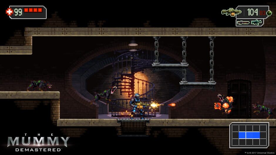 Screenshot from The Mummy: Demastered
