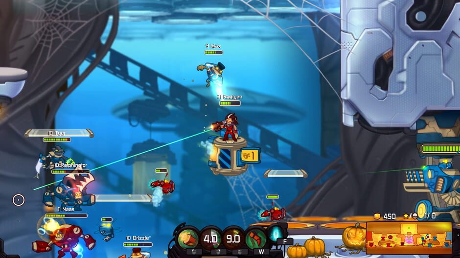 Screenshot from Awesomenauts