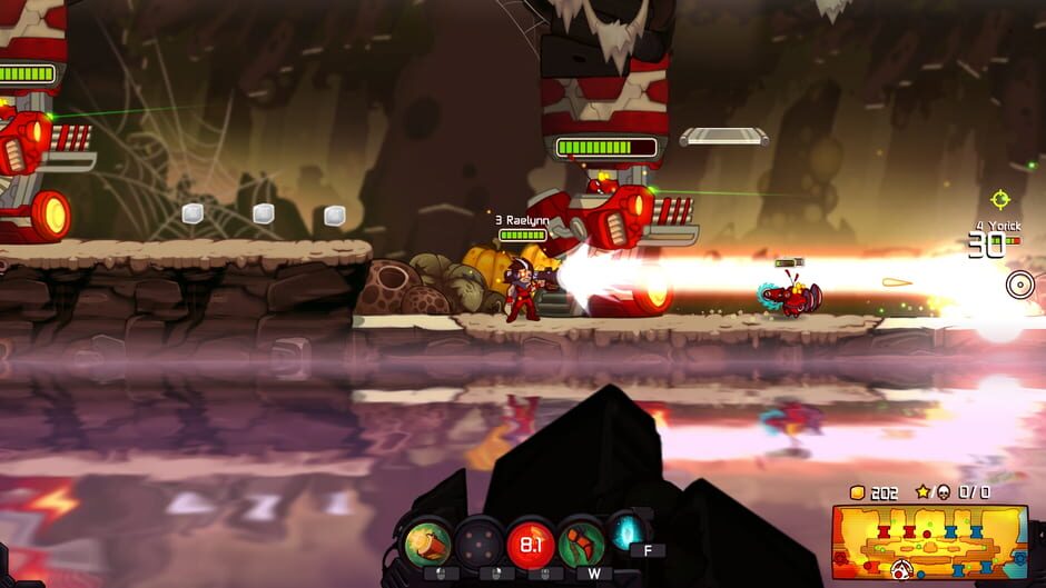 Screenshot from Awesomenauts