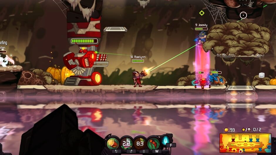 Screenshot from Awesomenauts