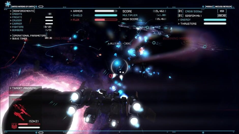 Screenshot from Strike Suit Infinity