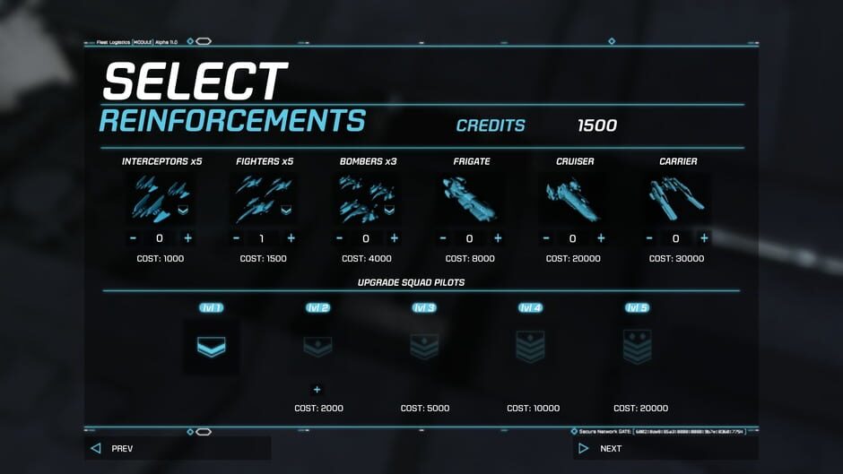 Screenshot from Strike Suit Infinity