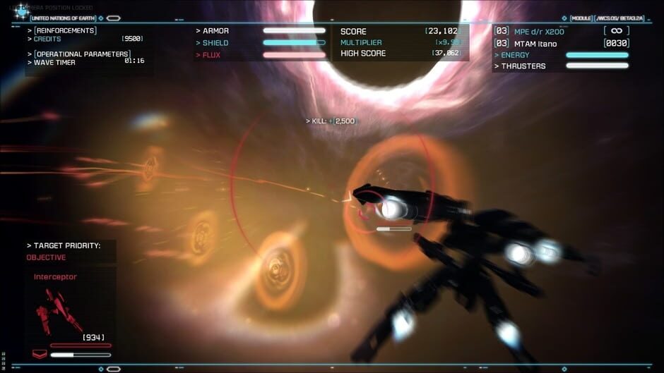 Screenshot from Strike Suit Infinity