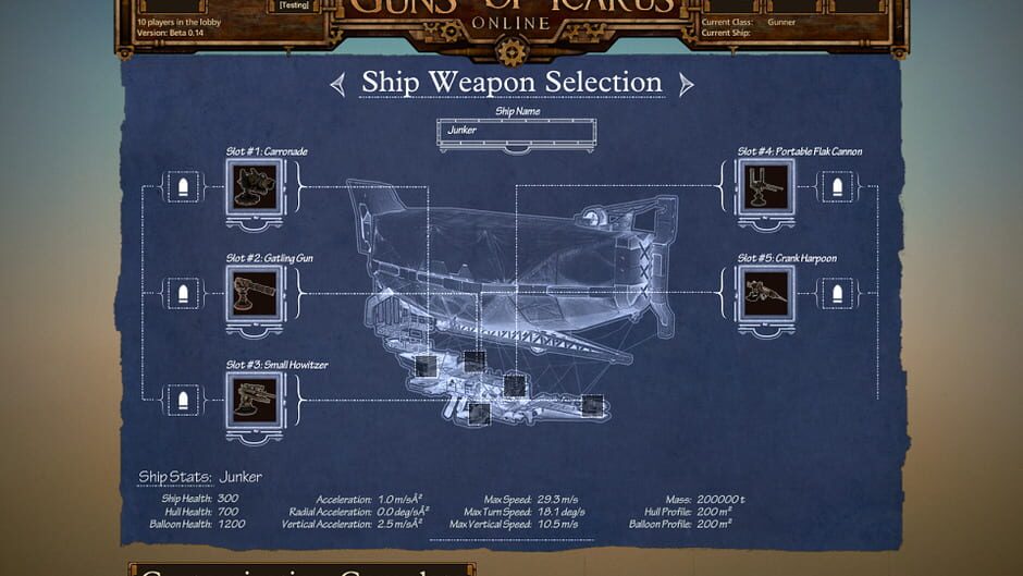 Screenshot from Guns of Icarus Online