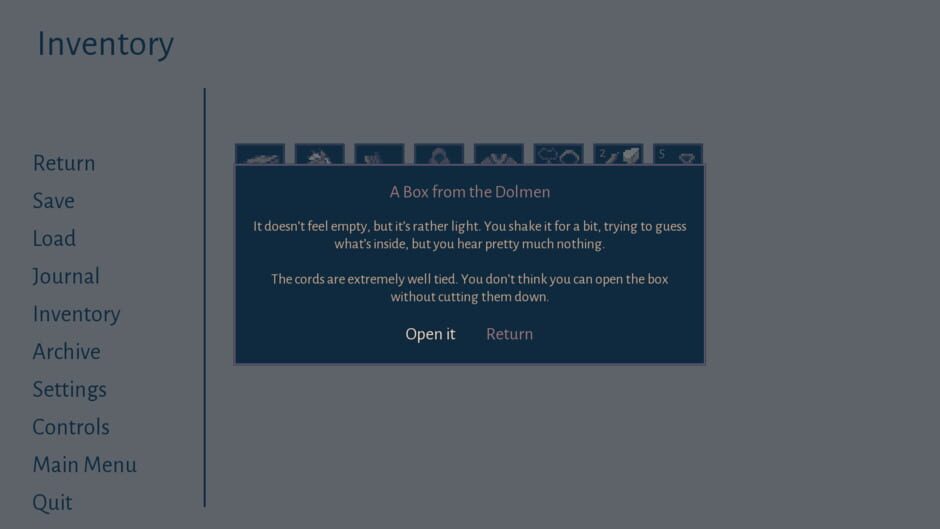 Screenshot from Roadwarden