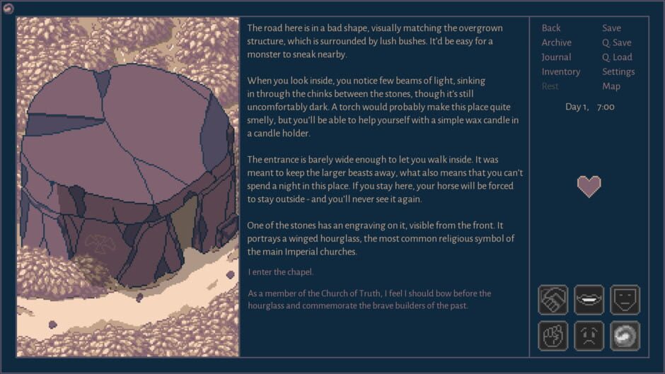 Screenshot from Roadwarden