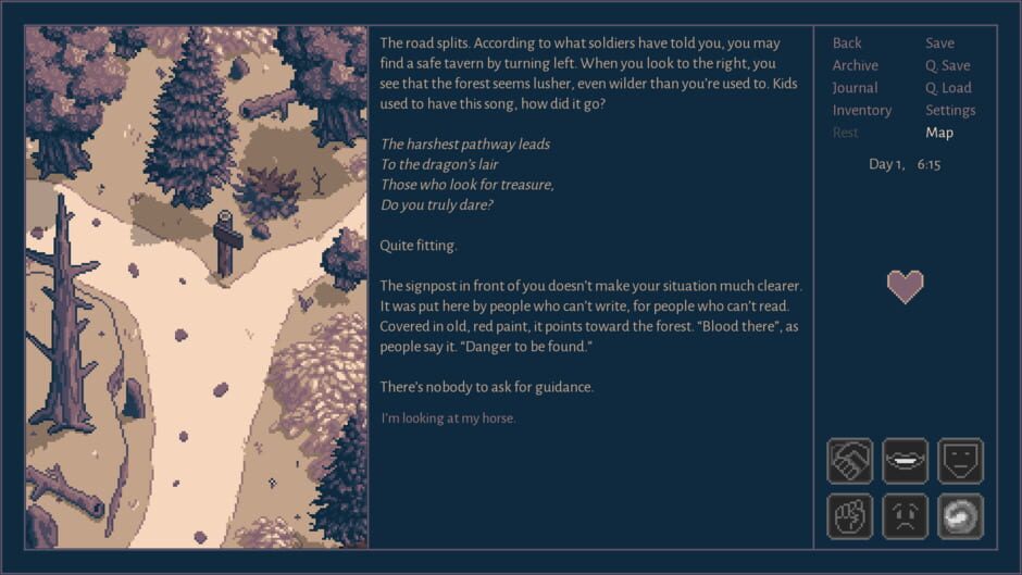 Screenshot from Roadwarden