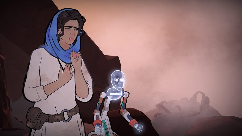 Screenshot from Heaven's Vault