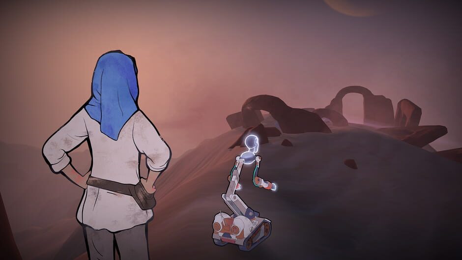 Screenshot from Heaven's Vault