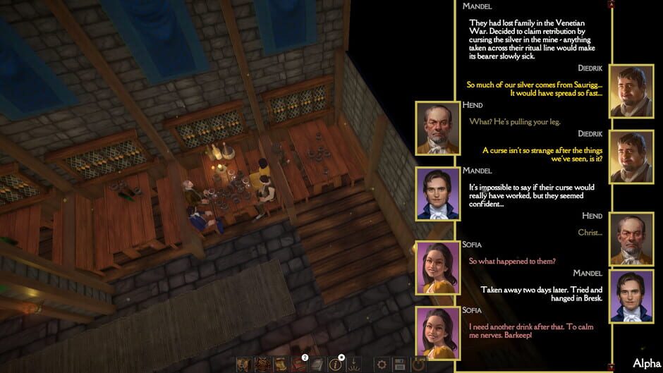 Screenshot from The Necromancer's Tale