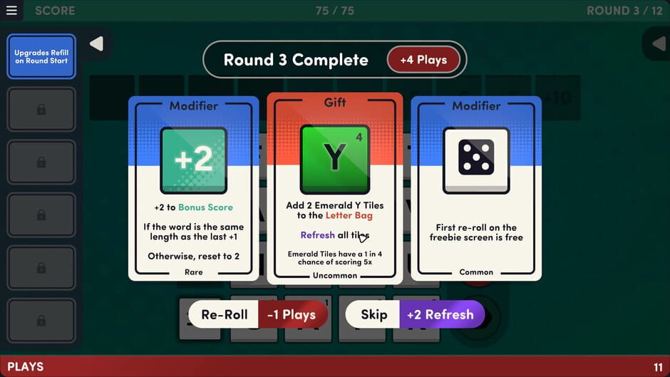 Screenshot from Word Play