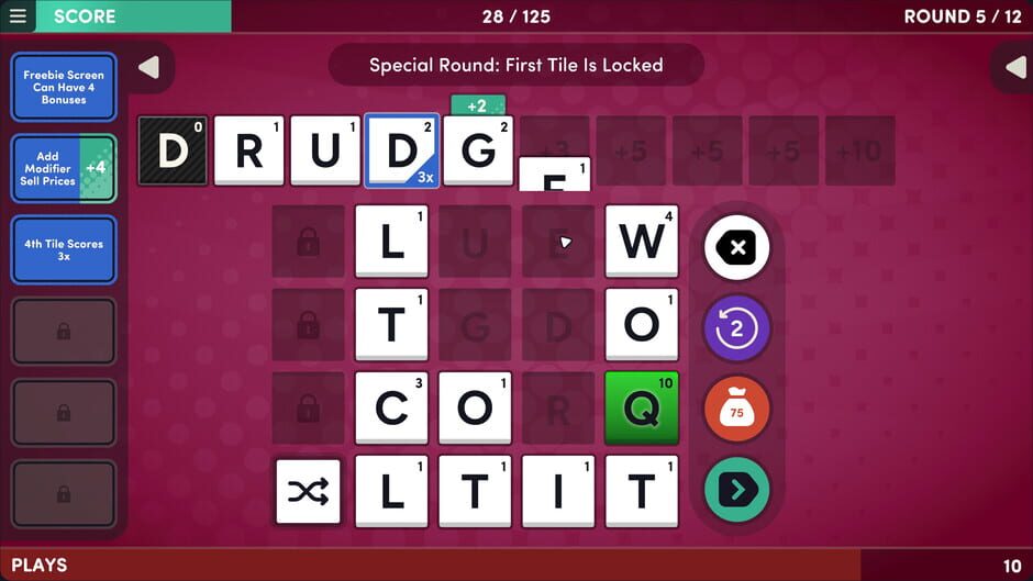 Screenshot from Word Play