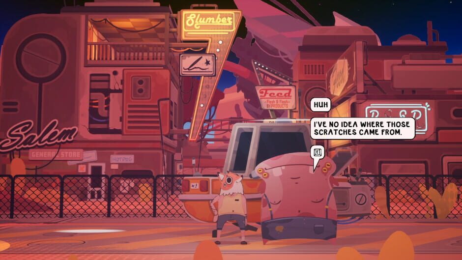 Screenshot from Uncle Chop's Rocket Shop