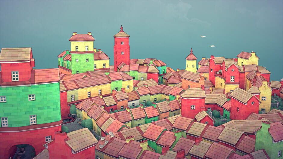 Screenshot from Townscaper