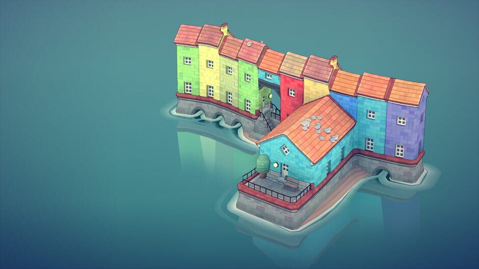 Screenshot from Townscaper