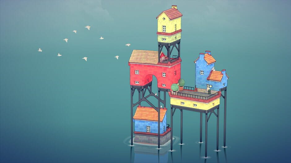Screenshot from Townscaper