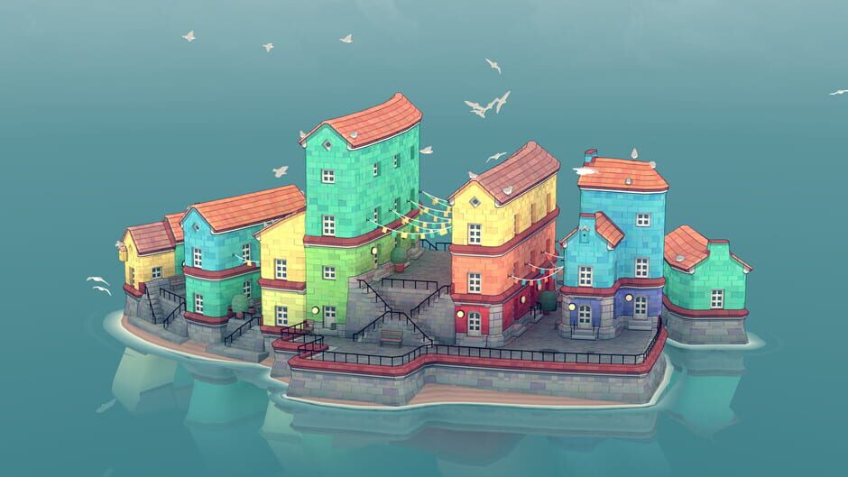 Screenshot from Townscaper