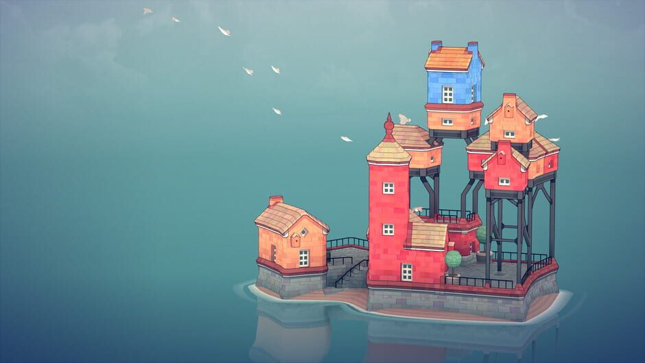 Screenshot from Townscaper