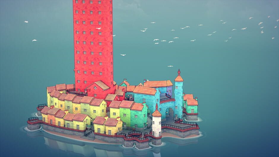 Screenshot from Townscaper