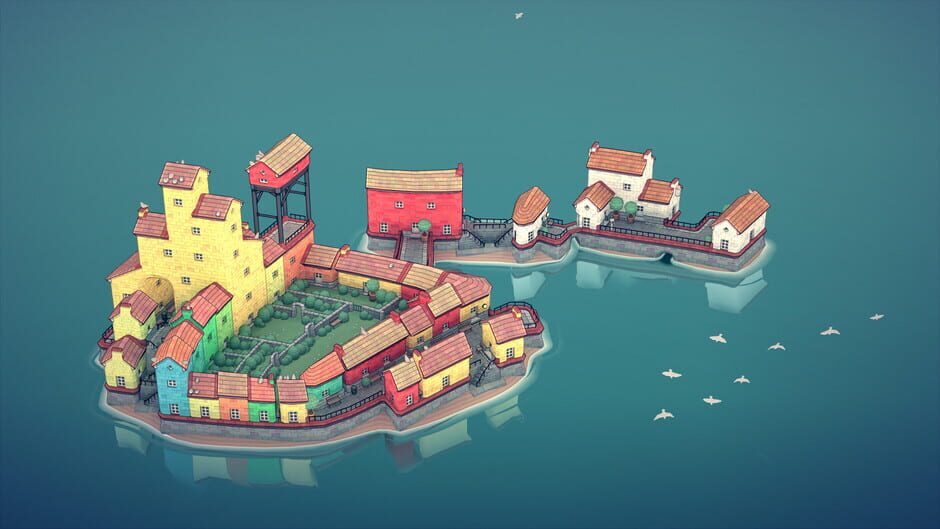 Screenshot from Townscaper