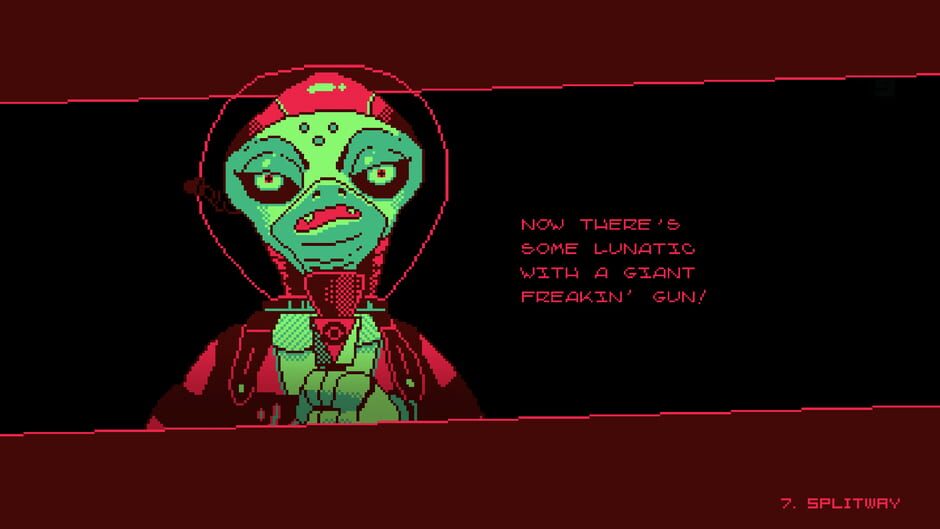 Screenshot from Atomik: RunGunJumpGun