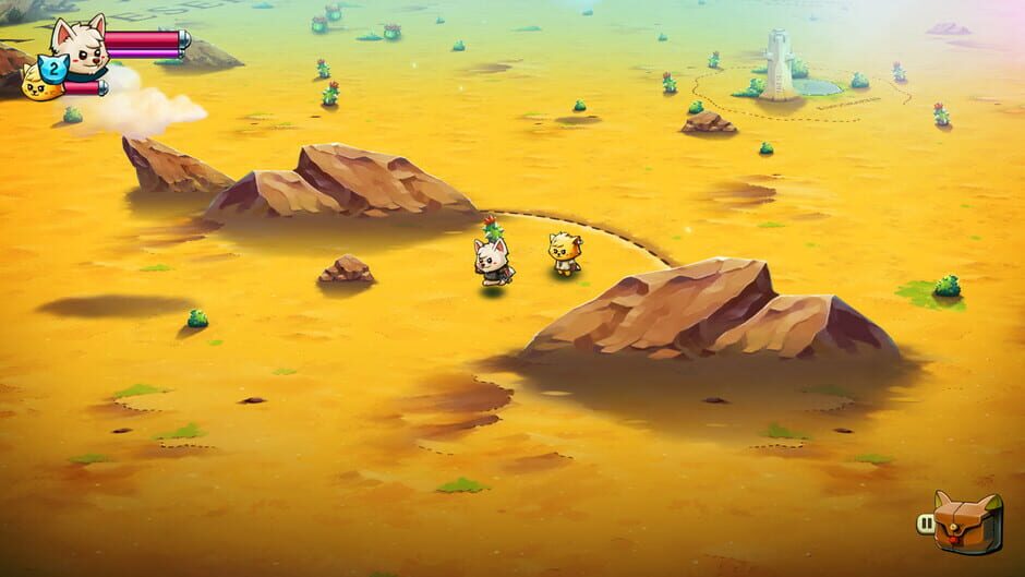 Screenshot from Cat Quest II