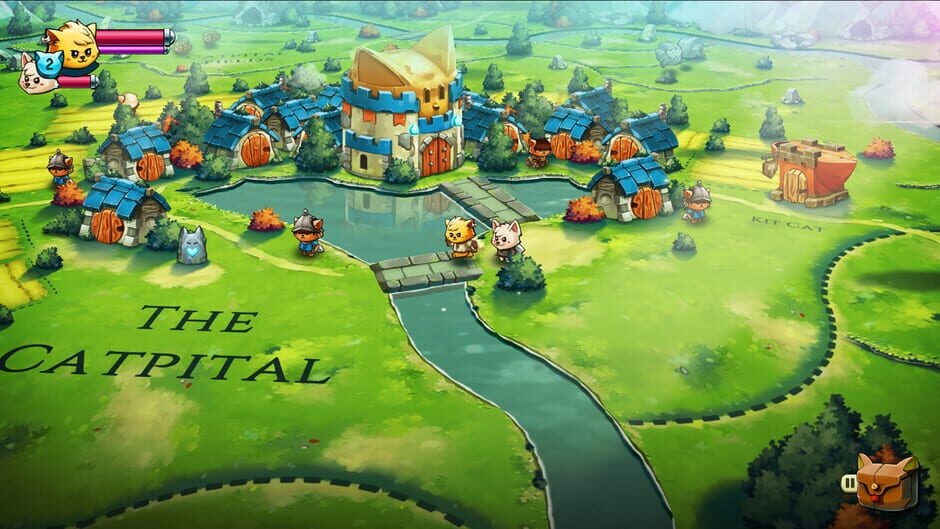 Screenshot from Cat Quest II