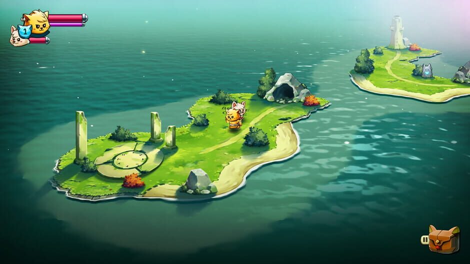 Screenshot from Cat Quest II