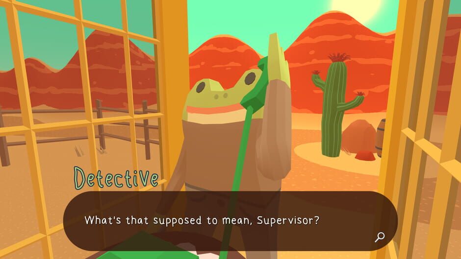 Screenshot from Frog Detective 3: Corruption at Cowboy County