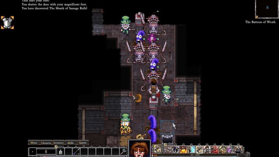 Screenshot from Dungeons of Dredmor