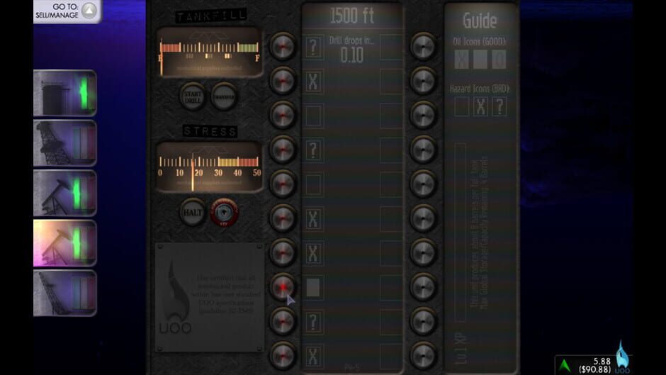 Screenshot from The Oil Blue