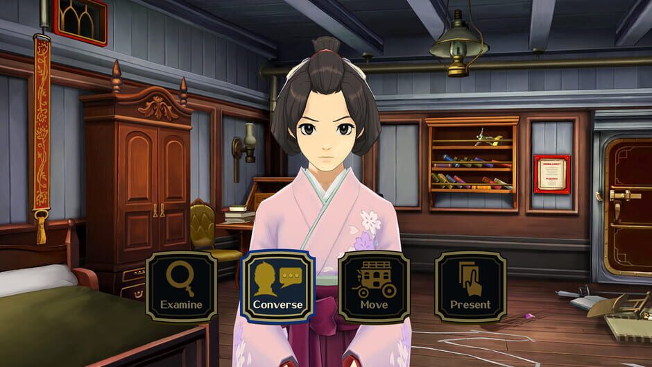 Screenshot from The Great Ace Attorney Chronicles