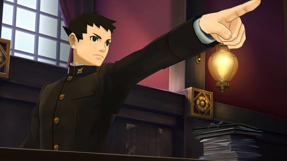 Screenshot from The Great Ace Attorney Chronicles
