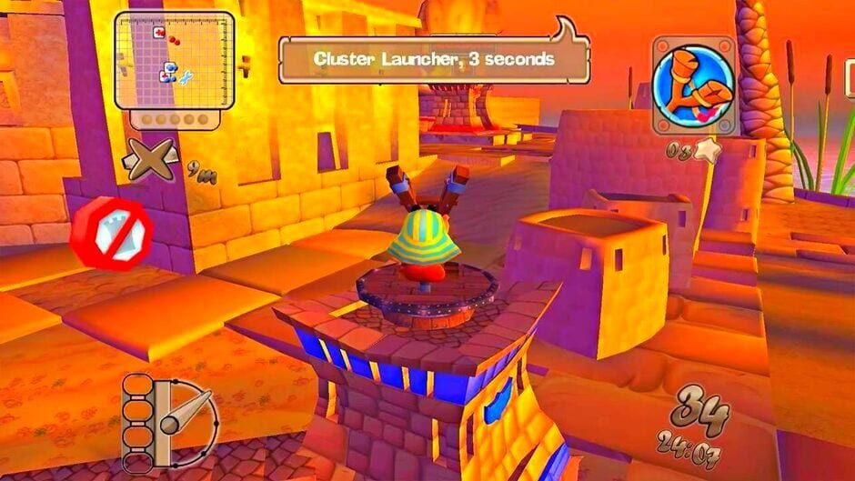 Screenshot from Worms Forts: Under Siege