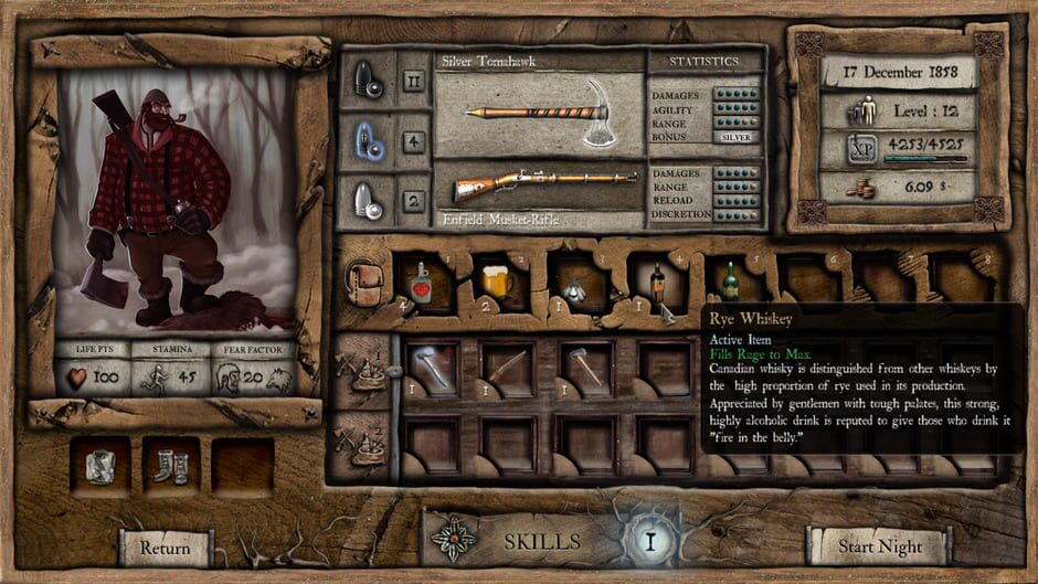 Screenshot from Sang-Froid: Tales of Werewolves