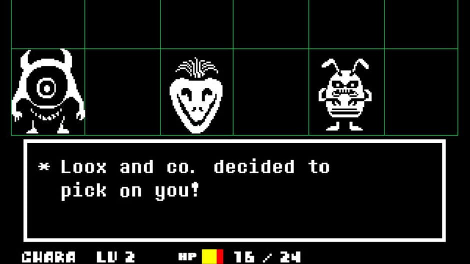 Screenshot from Undertale